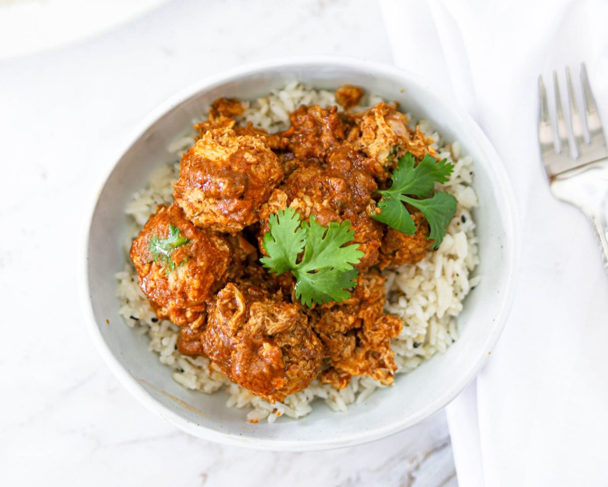 Chicken Tikka Masala Meatballs