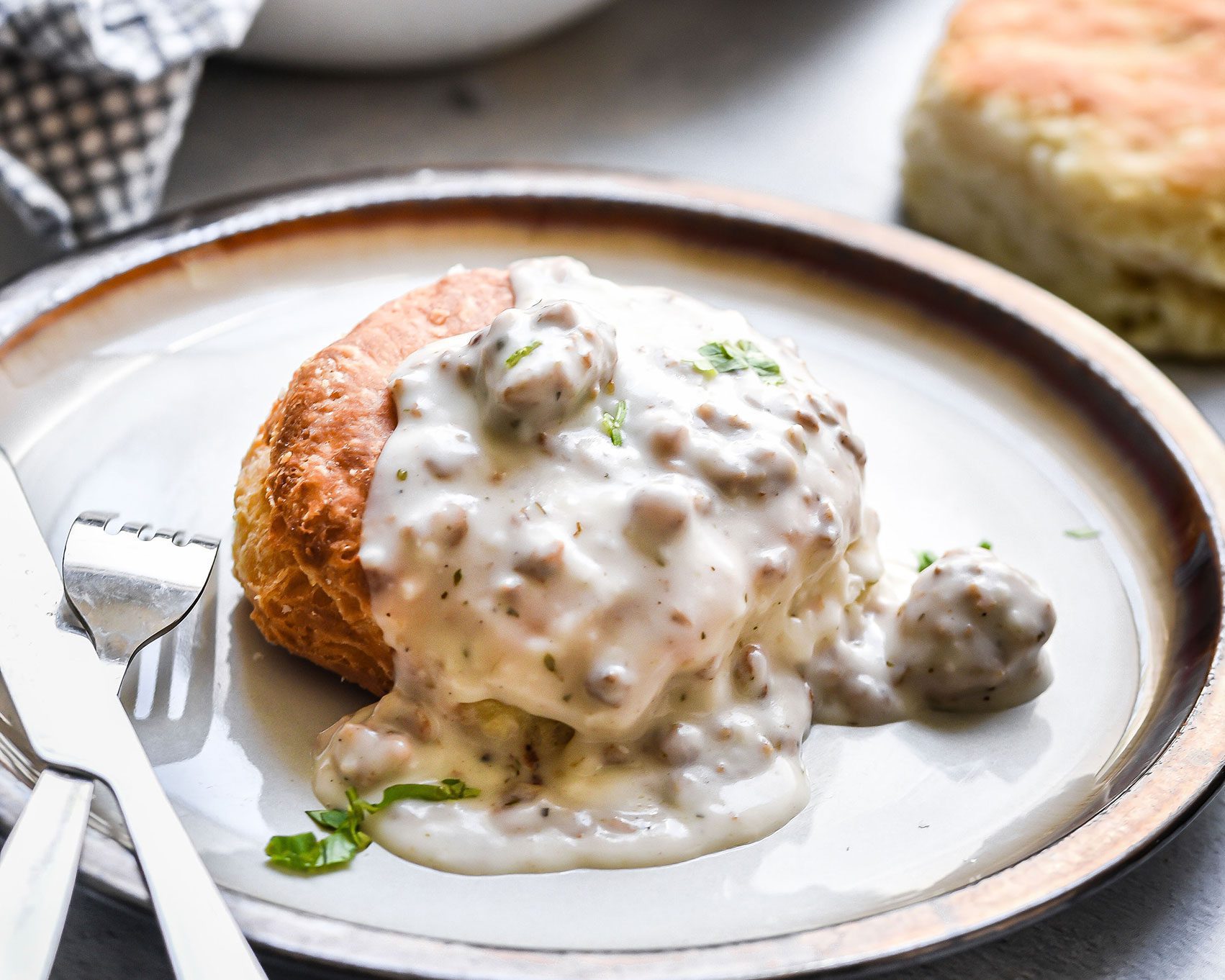 Country Biscuits and Gravy