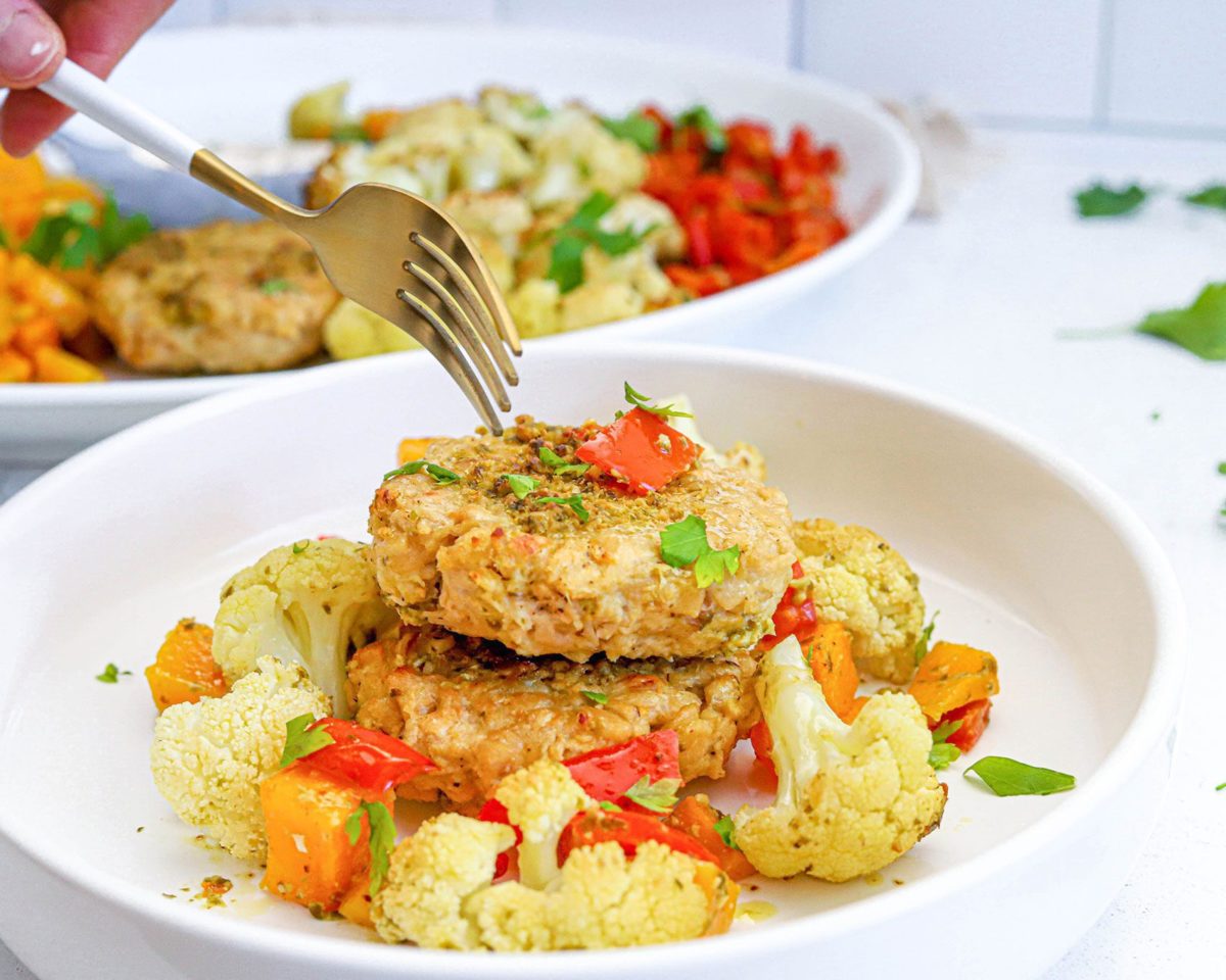 Sheet Pan Pesto Chicken