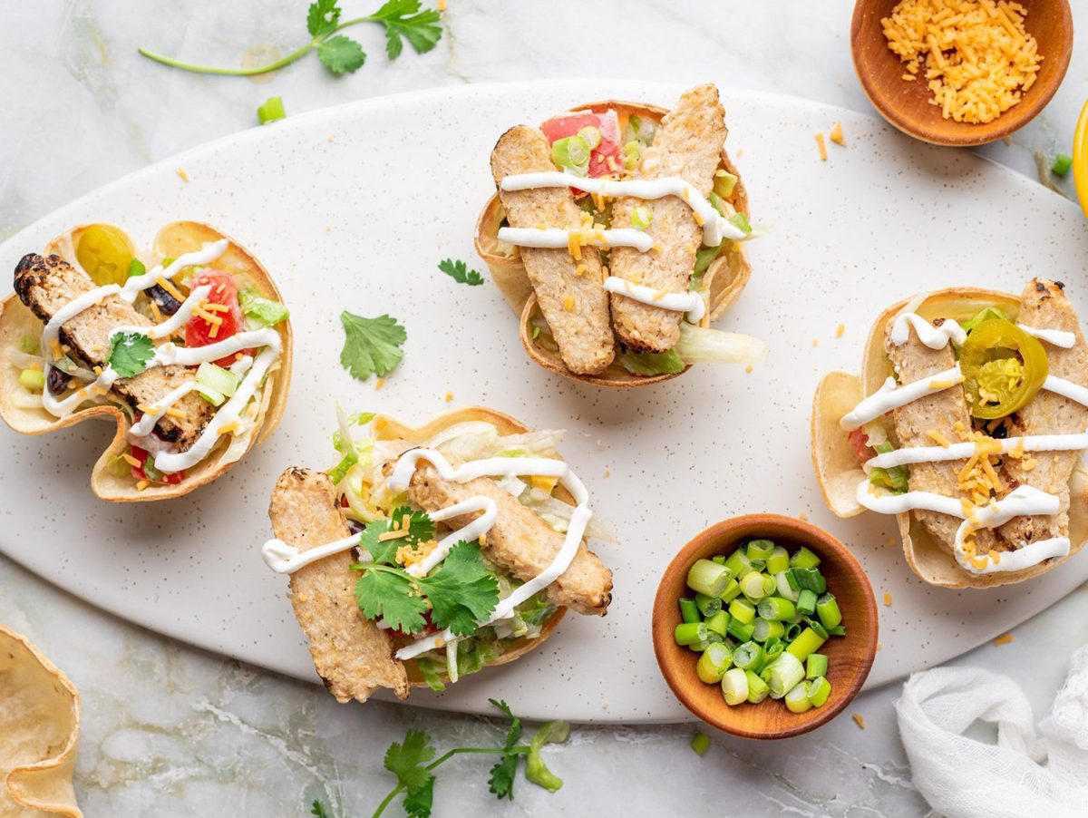 Chicken Strip Taco Bowl