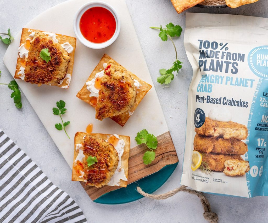 ...made with Hungry Planet Crab Cakes