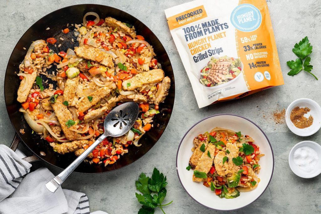 ...made with Hungry Planet Grilled Chicken Strips