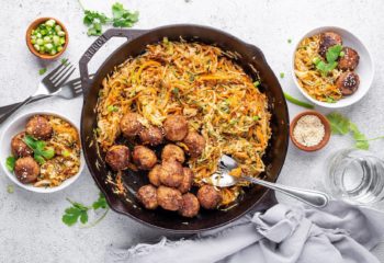 ...made with Hungry Planet Thai Meatballs