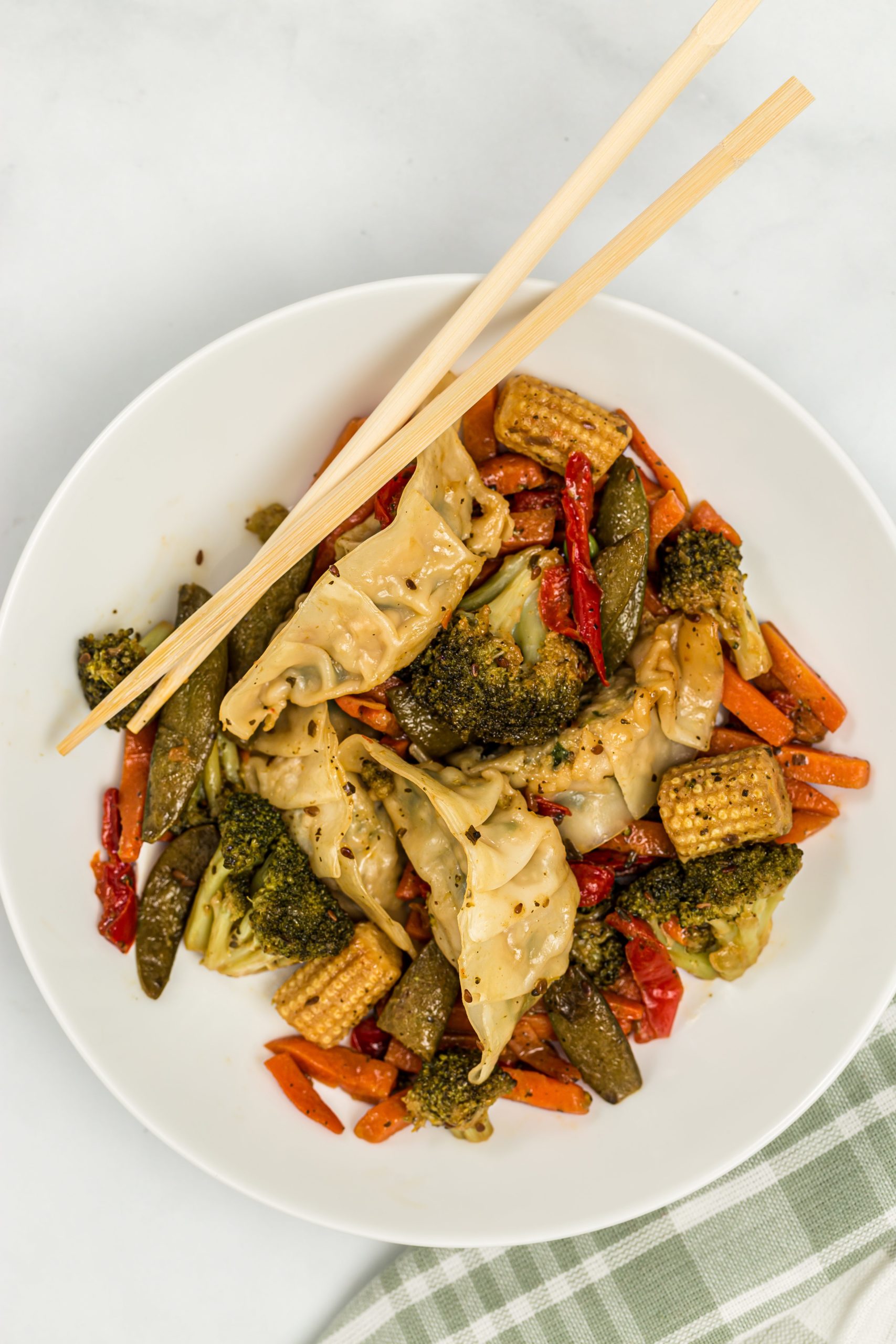 Gyoza Stir Fry