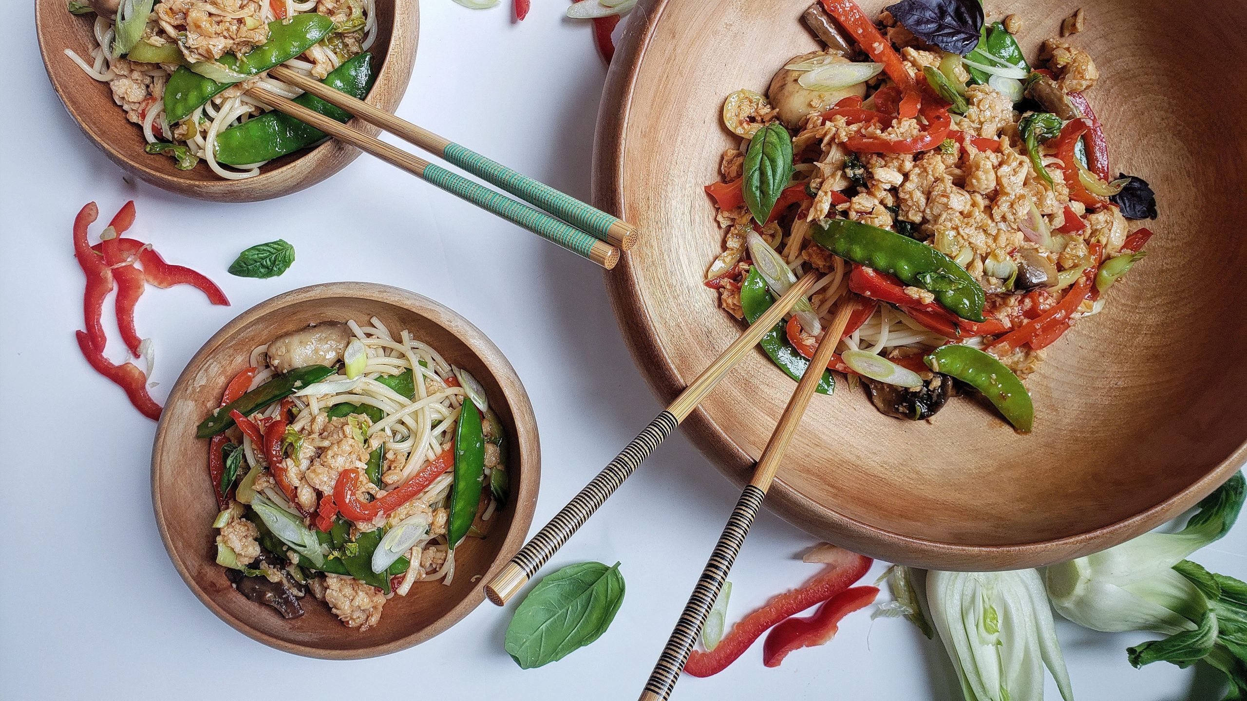 Kung Pao Crab Noodles