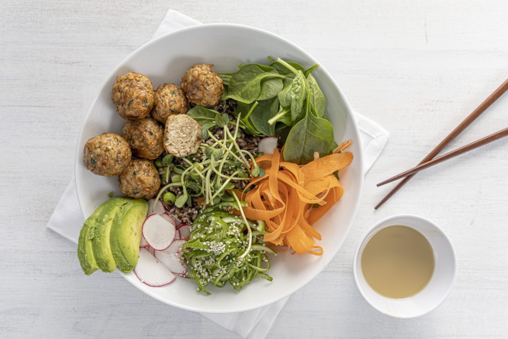 ...made with Hungry Planet Pork™ Thai Meatballs