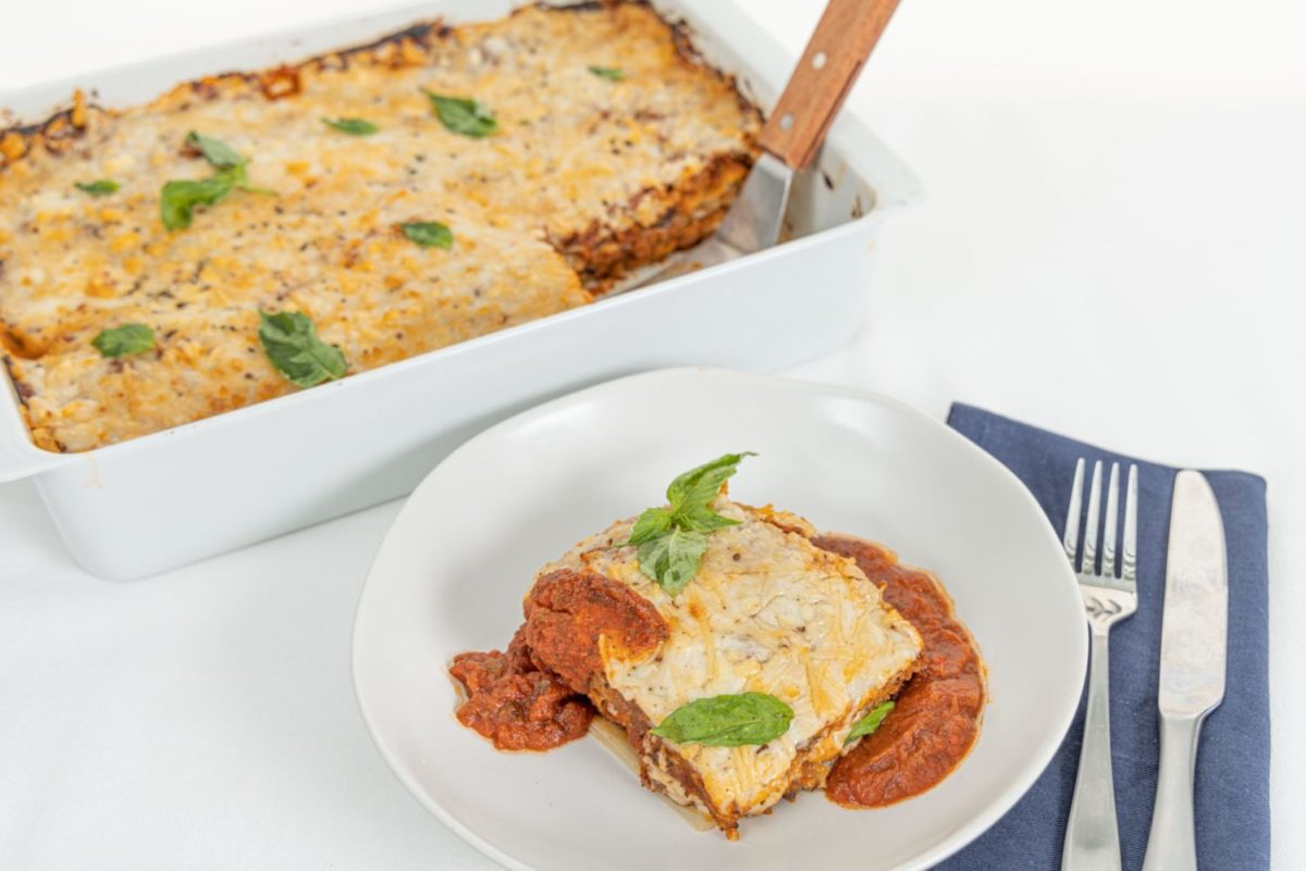 Eggplant Parmesan Bake