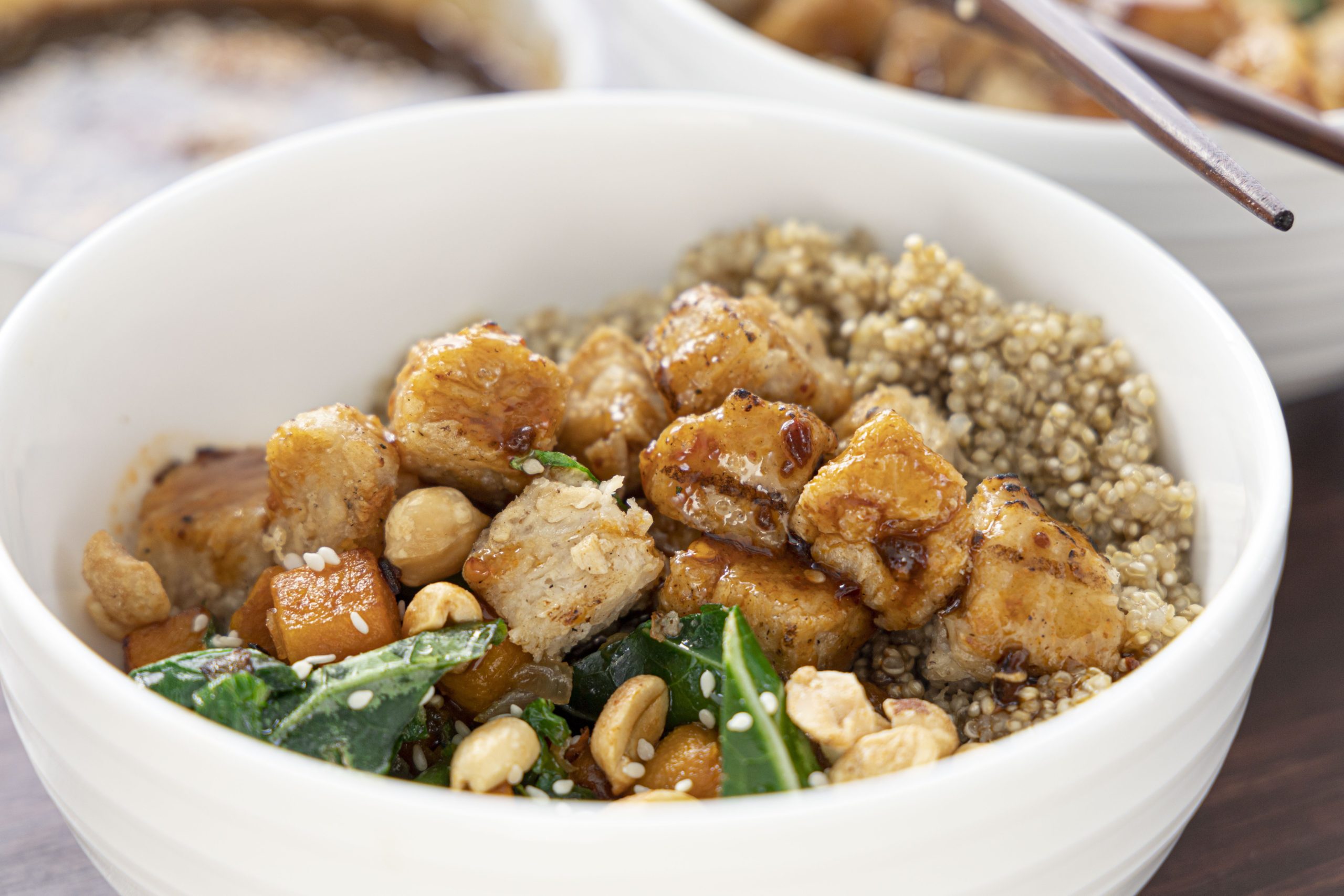 Chicken and Butternut Squash Power Bowl