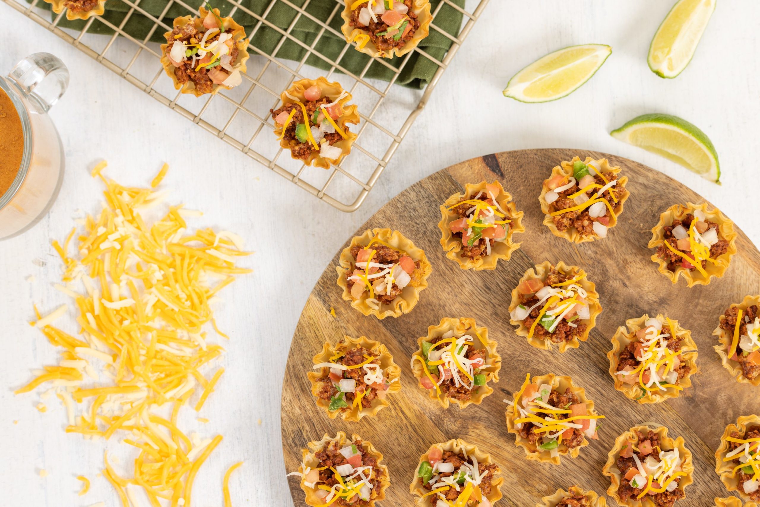 Mini Taco Salad Shells