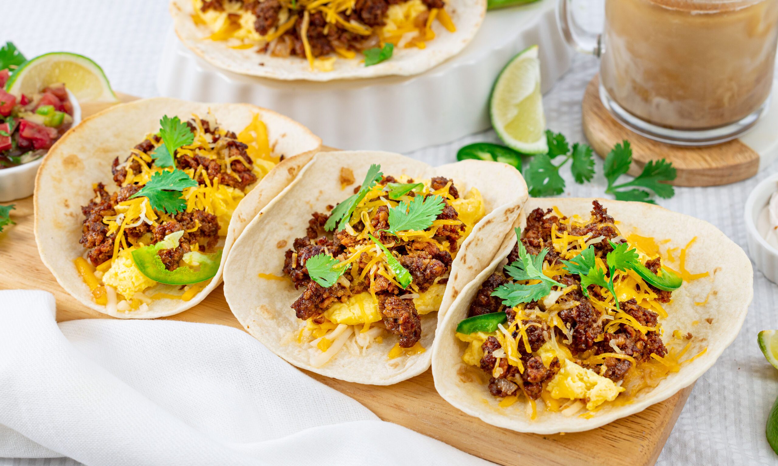 Hungry Planet Chorizo Breakfast Tacos